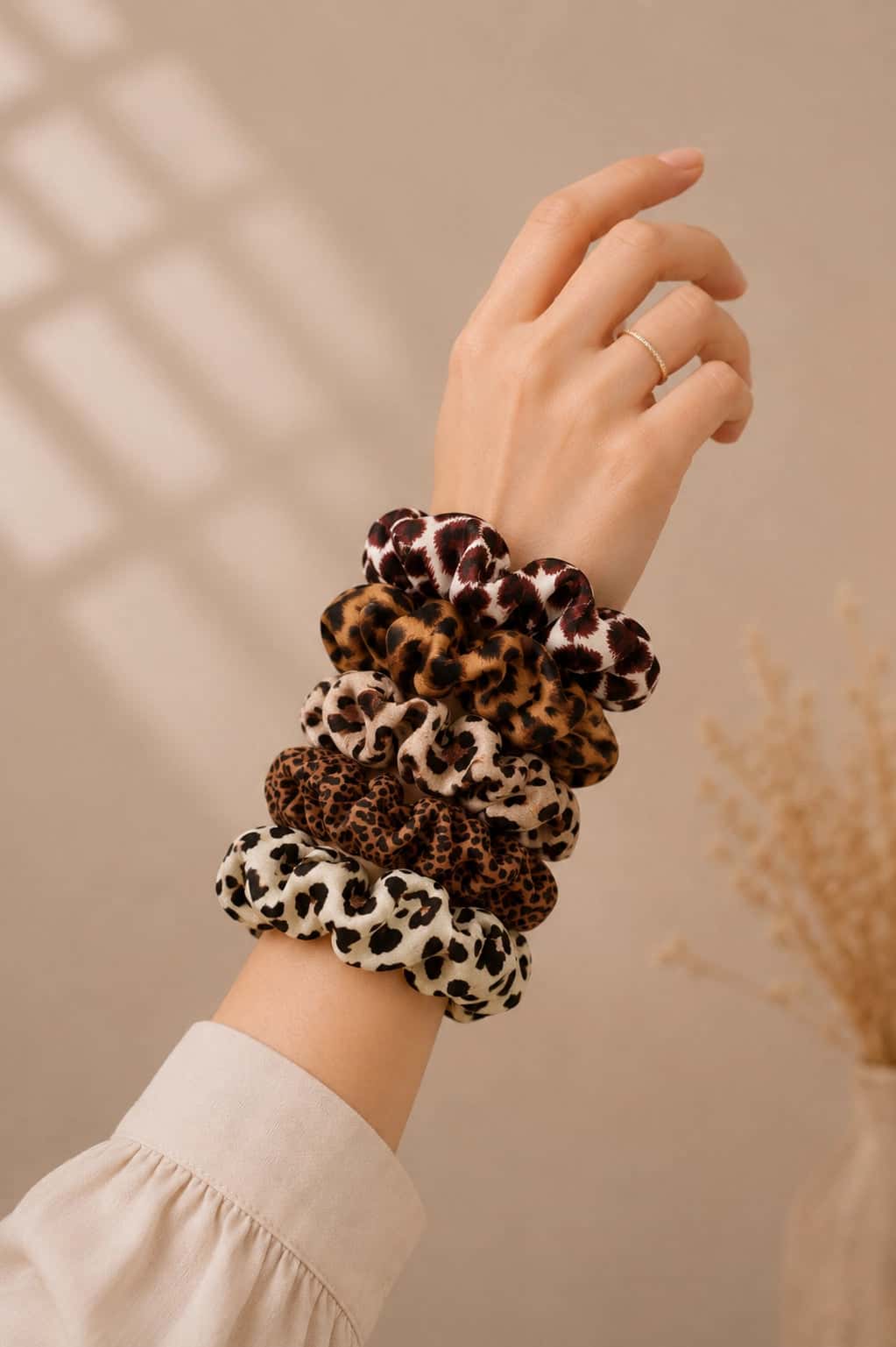 Wild Luxe Printed Scrunchie
