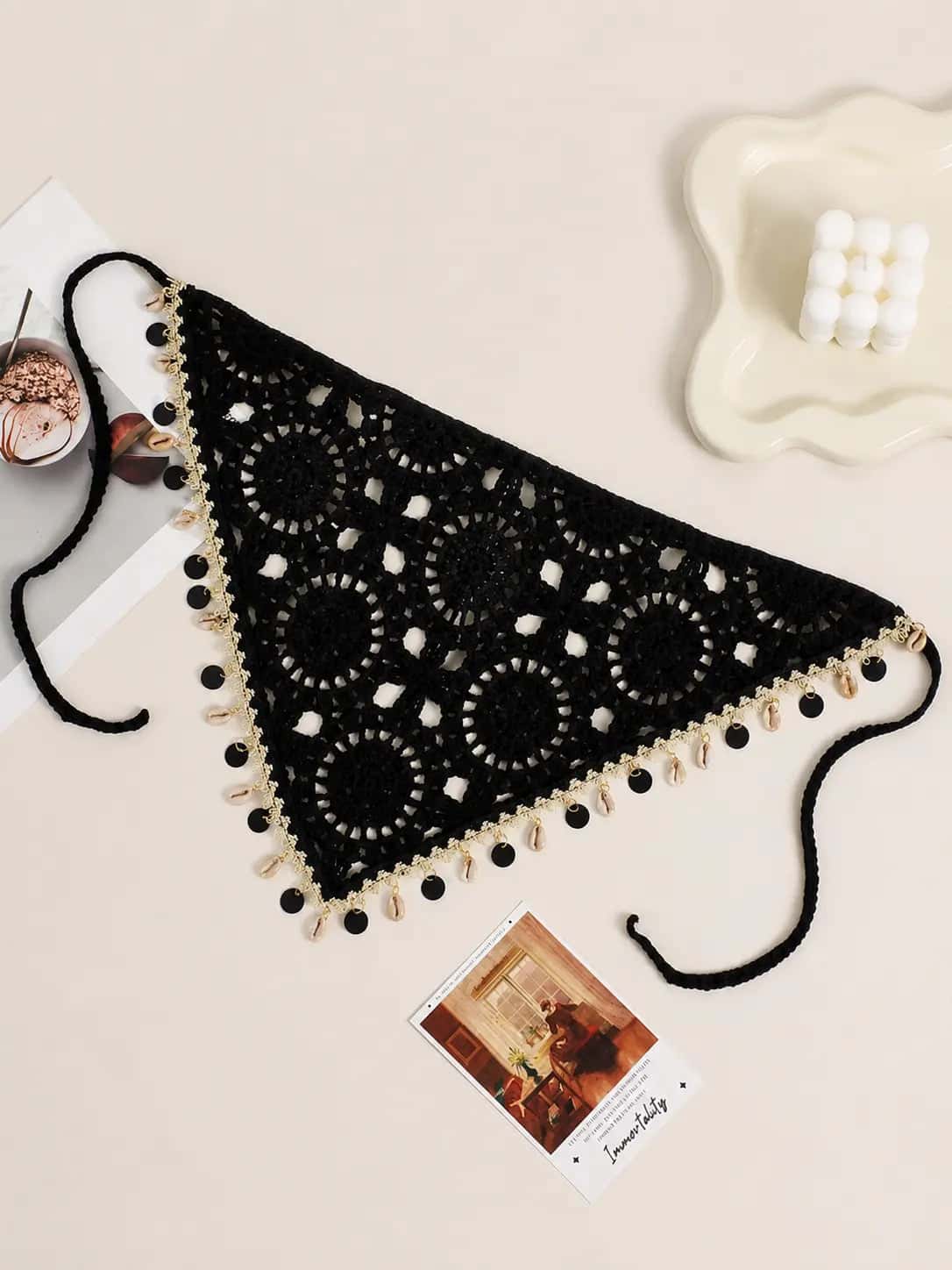 Midnight Crochet Bandana