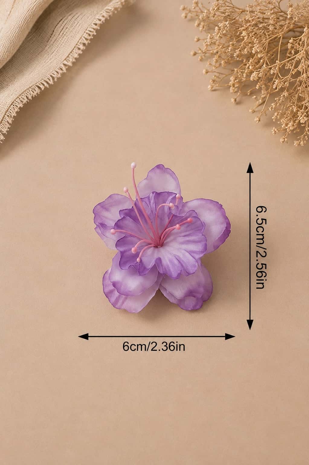 Flower Hair Clips