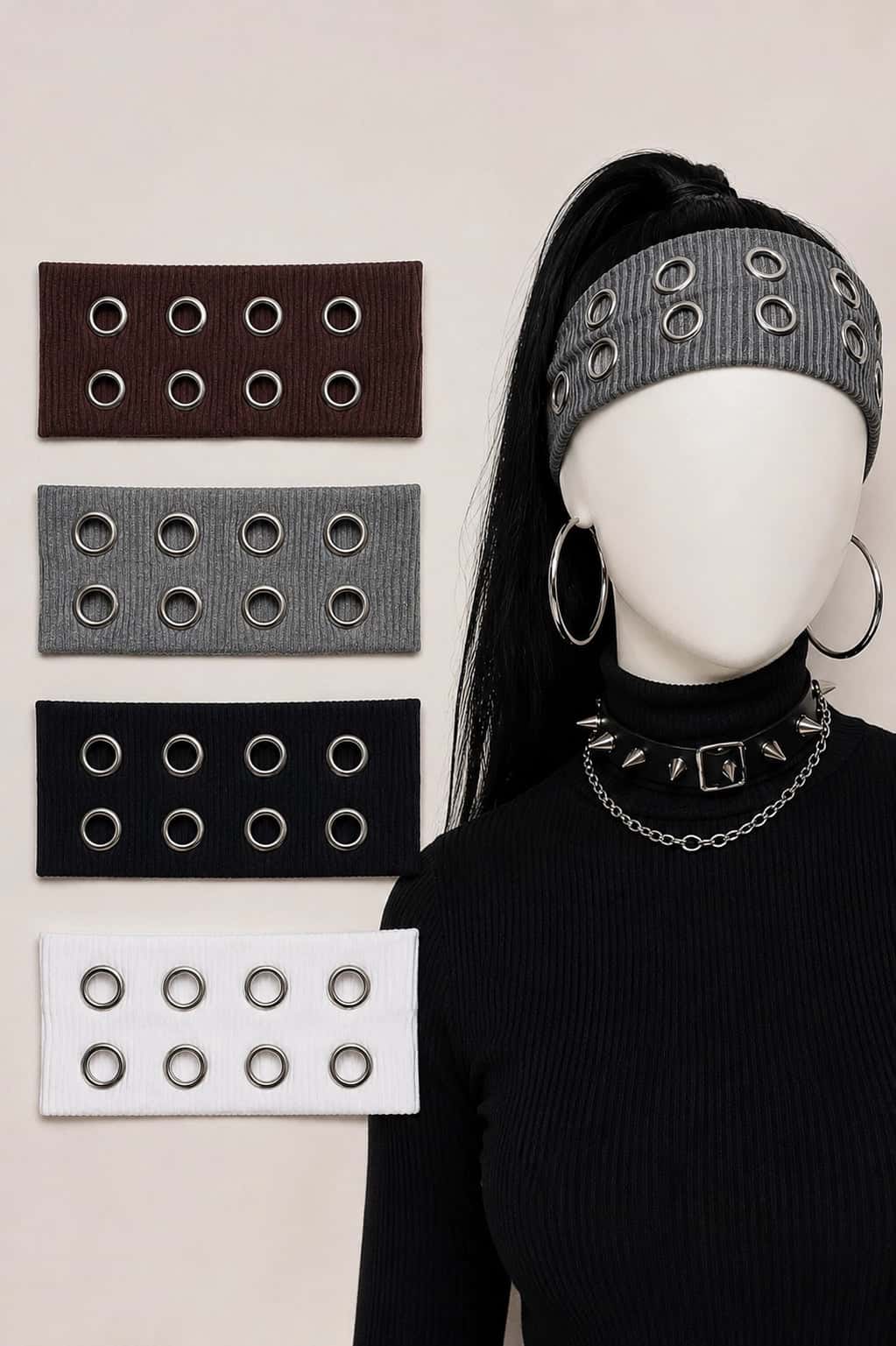 Eyelet Stretch Headband
