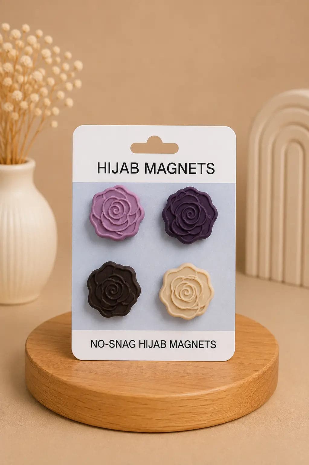 Rosé Hijab Magnets