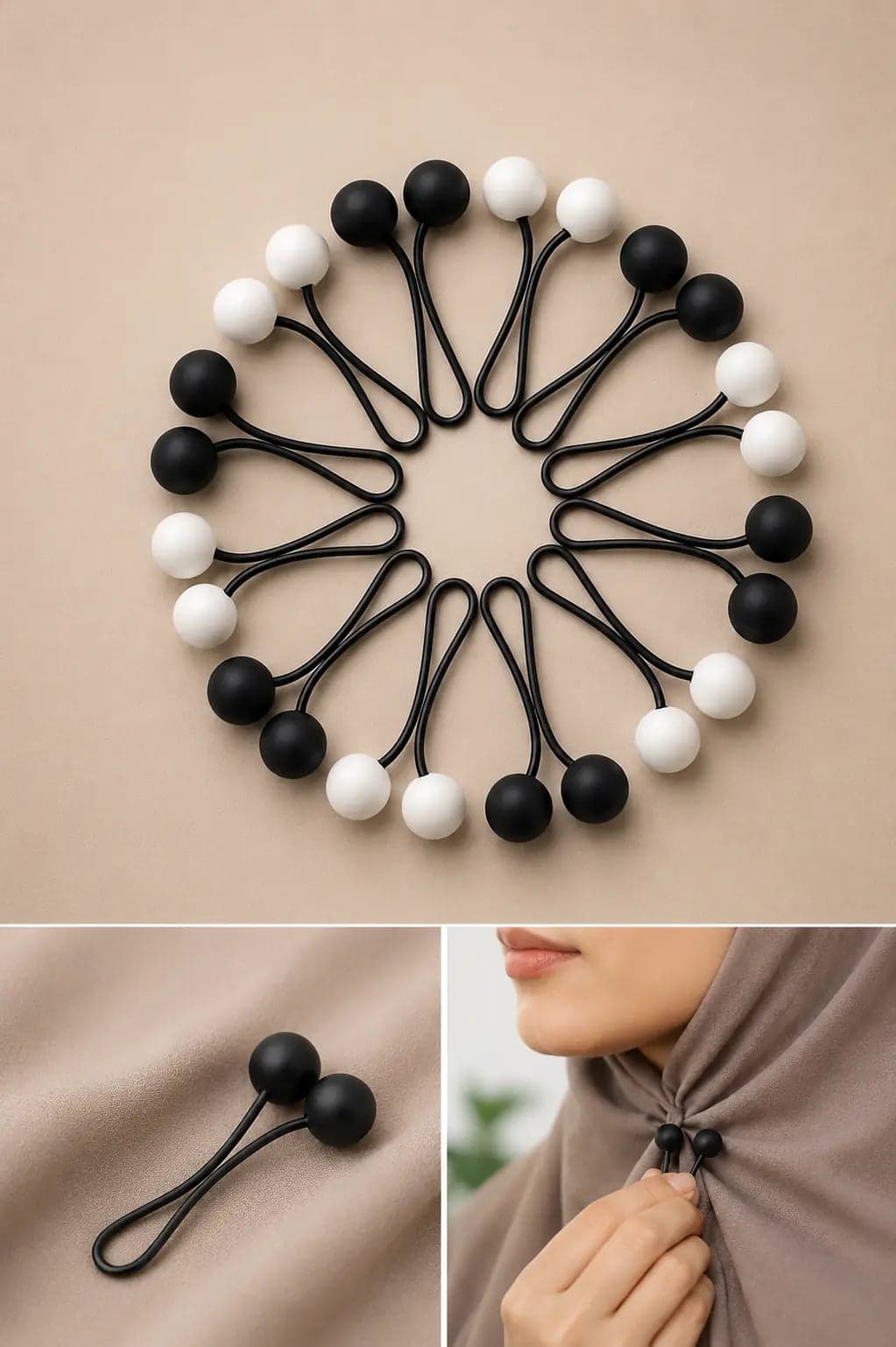 HIJAB BALL PINS