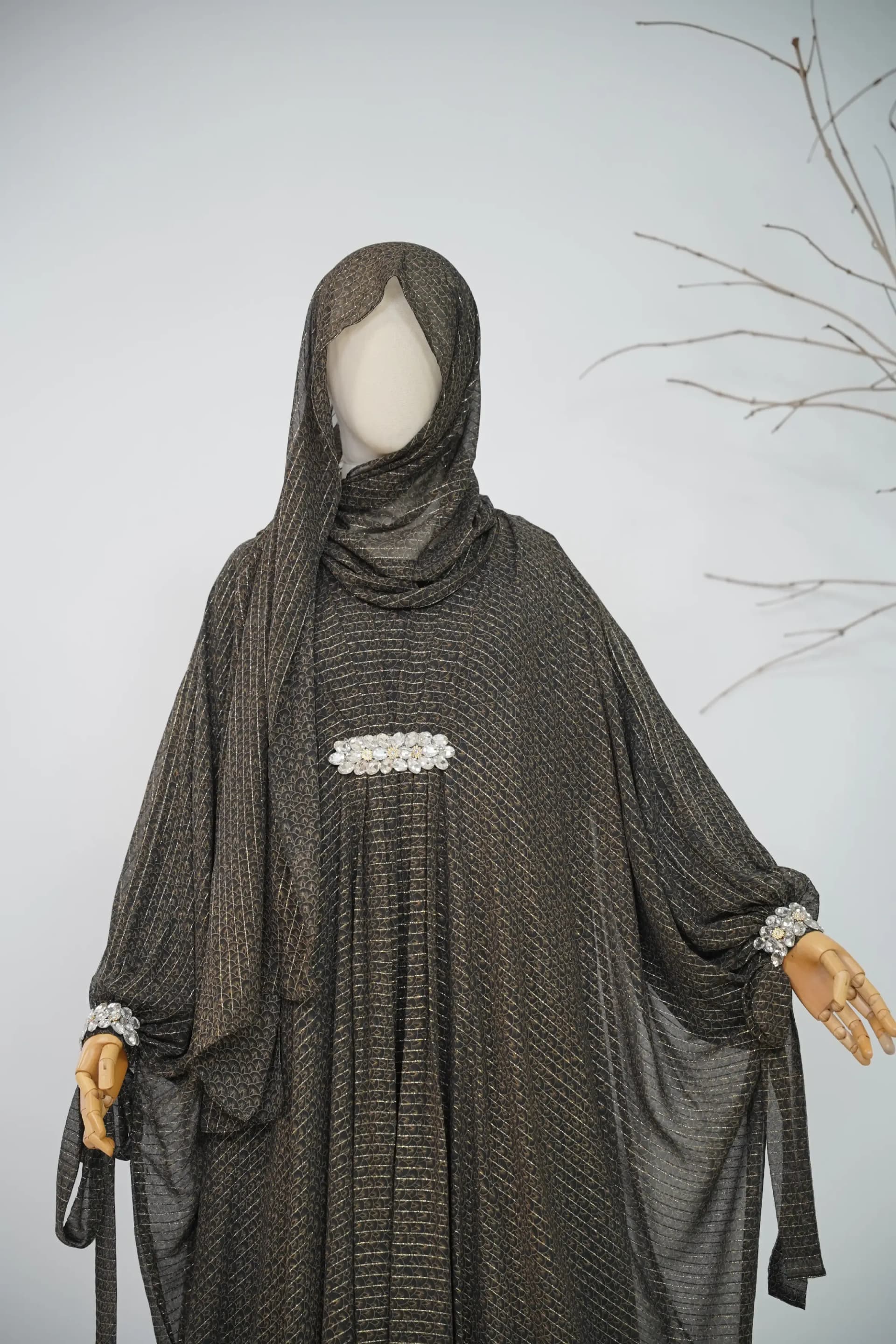 Nooré Royale Abaya Set  view 3