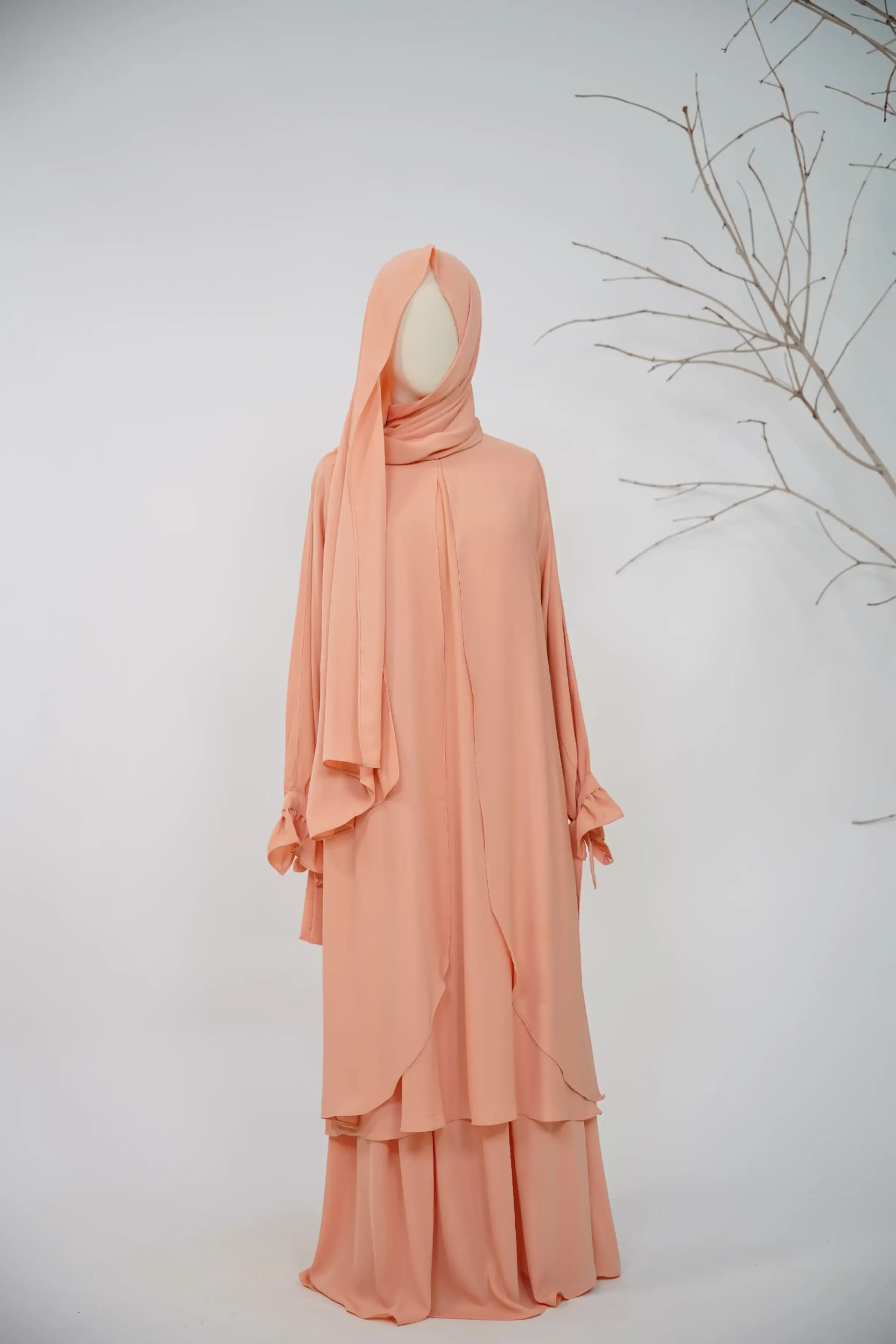 Liora - Peach Blush view 2