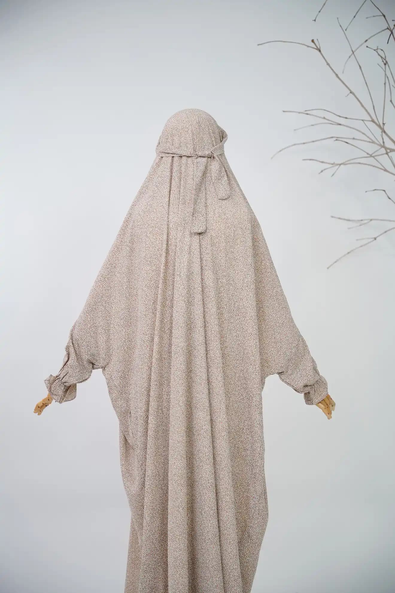 Blush Beige Floral Namaz Chadar view 5