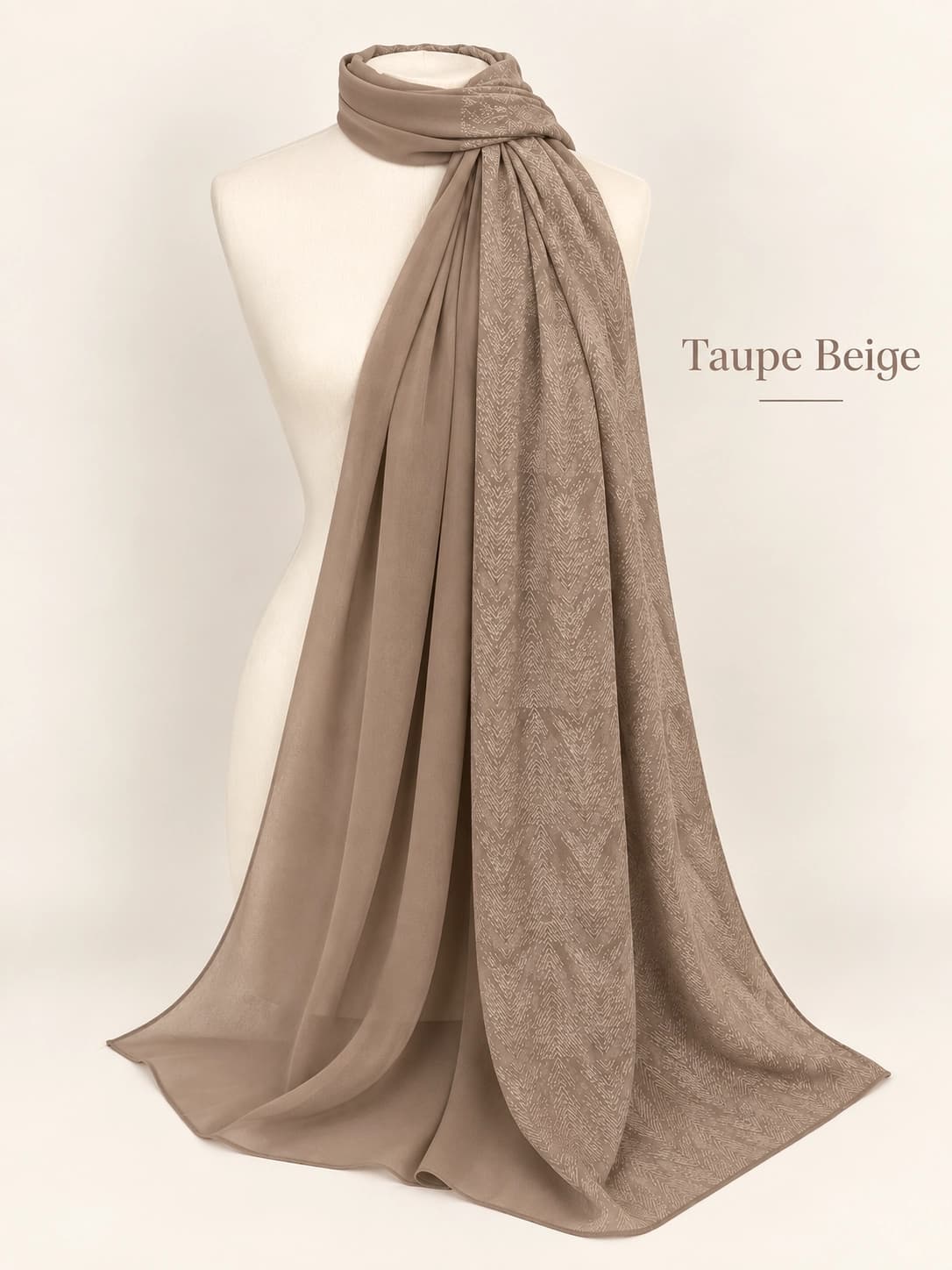 Jacquard Jersey Hijab view 5