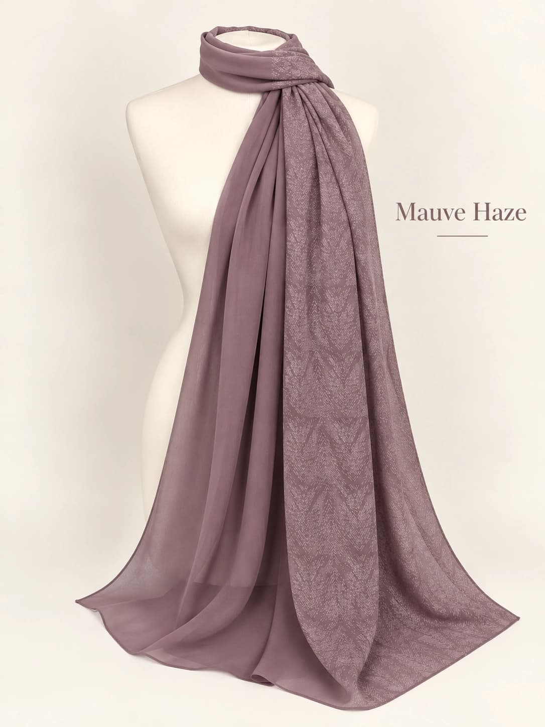 Jacquard Jersey Hijab view 4
