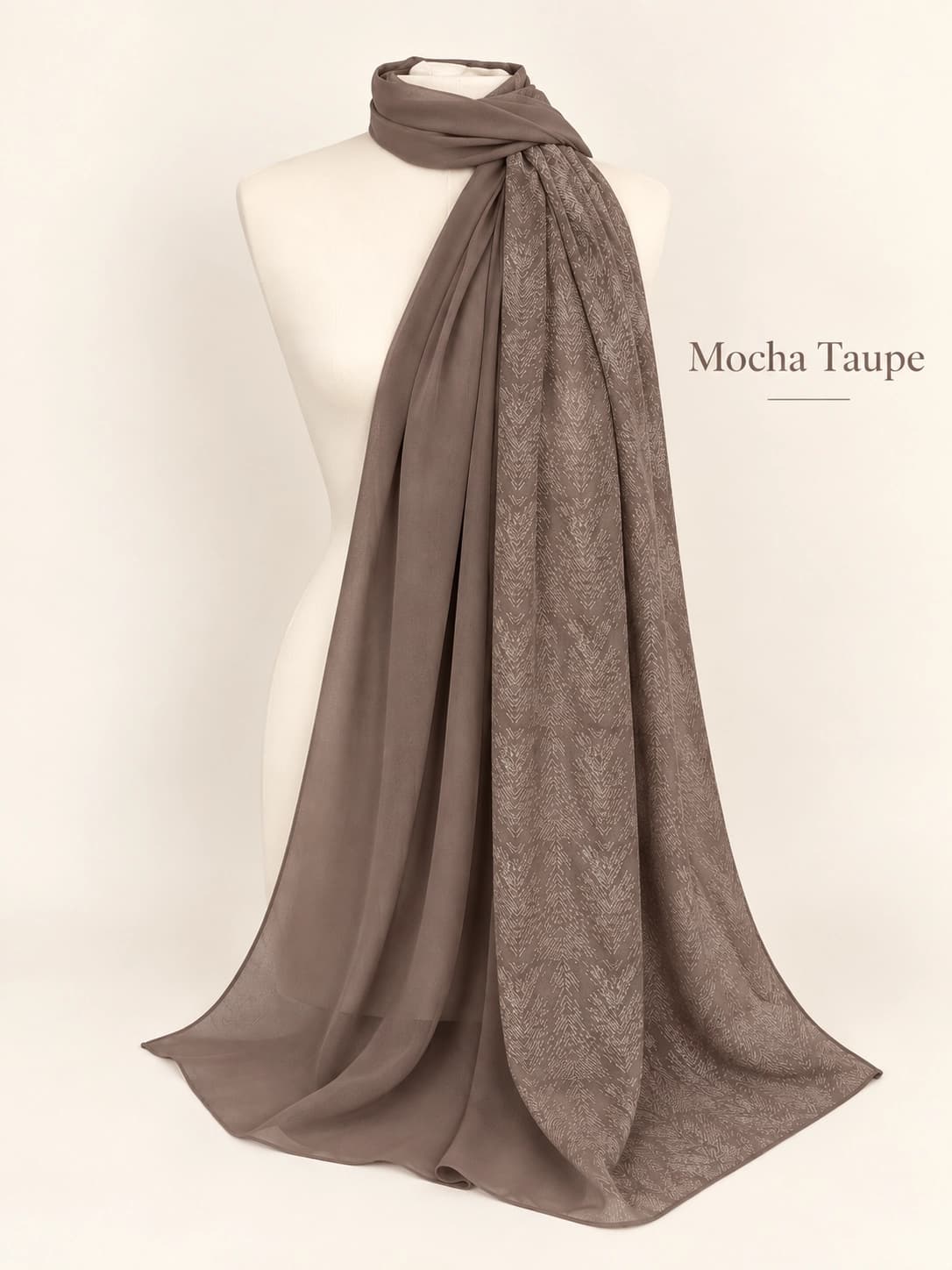 Jacquard Jersey Hijab view 3