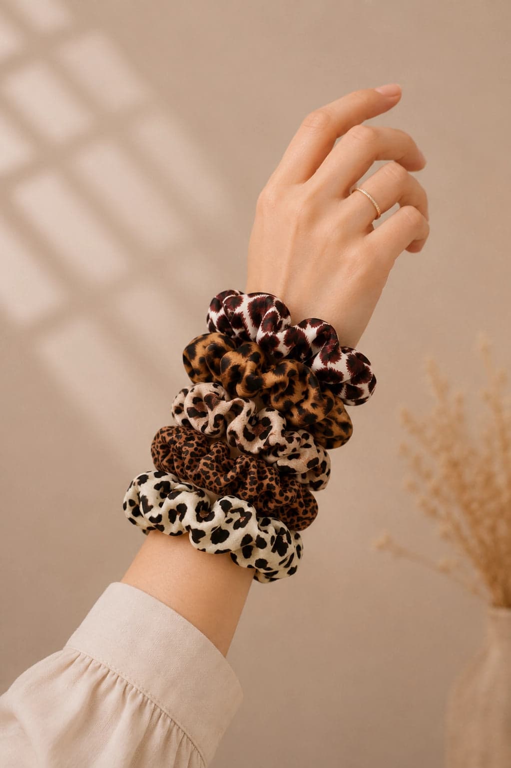 Wild Luxe Printed Scrunchie