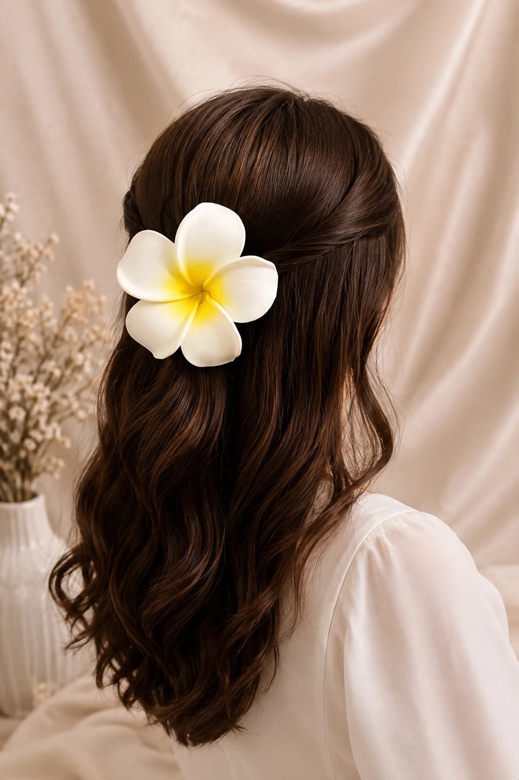 Plumeria Flower Pin
