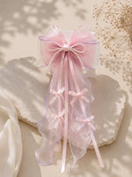 Pearl Bow Hair Clip