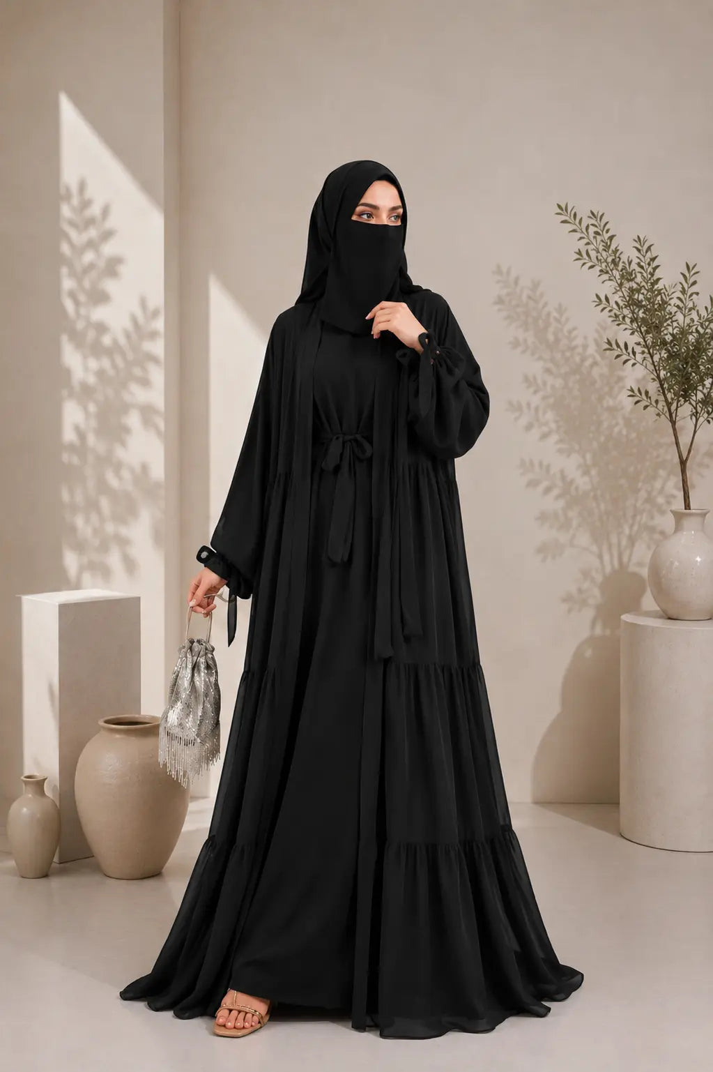 Pinterest-Inspired Abaya Set