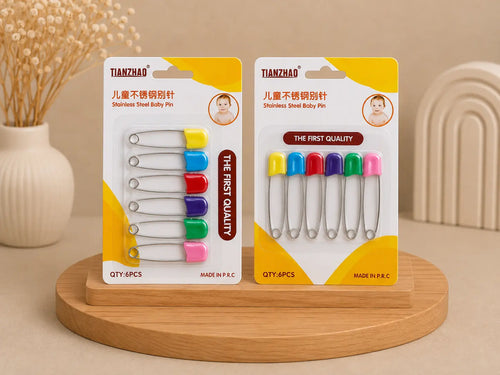 Colorful Safety Pins
