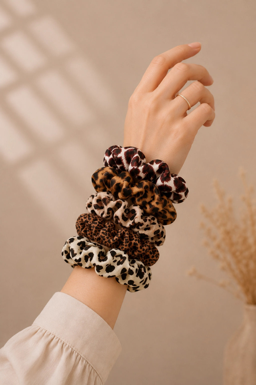 Wild Luxe Printed Scrunchie