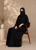 Double Tie 4-Piece Abaya Set