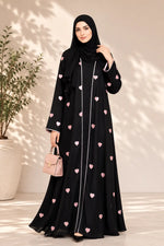 Pinteresty Heart Abaya