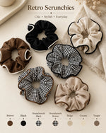 Retro Scrunchies