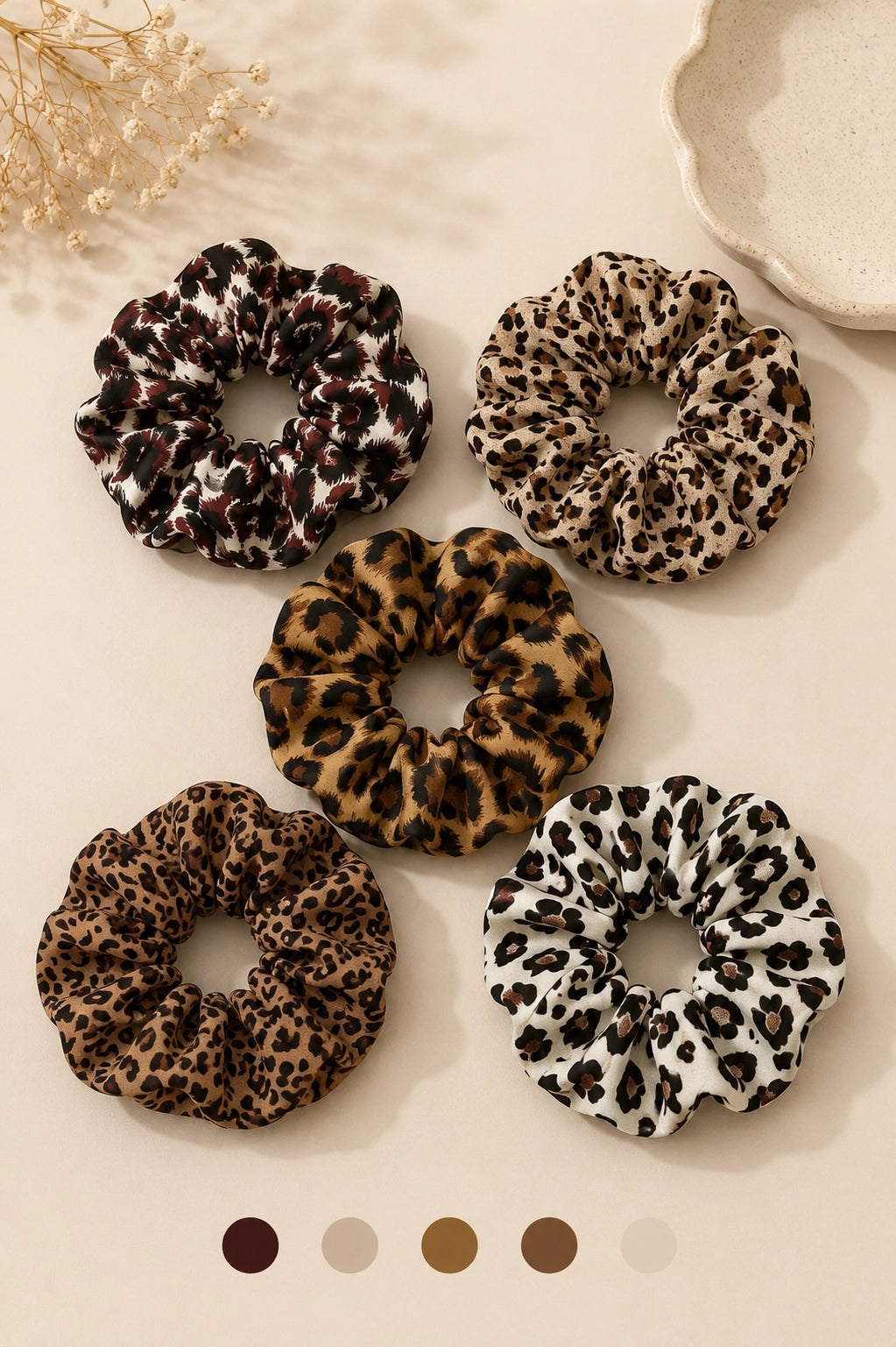 Wild Luxe Printed Scrunchie