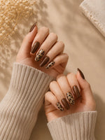 Leopard Press-On Nails