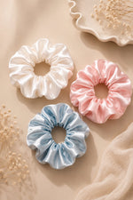 Silky Flare Scrunchies