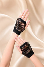 Noir Net Gloves