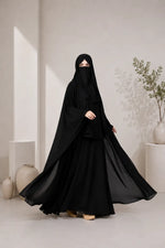 Black Flary Abaya