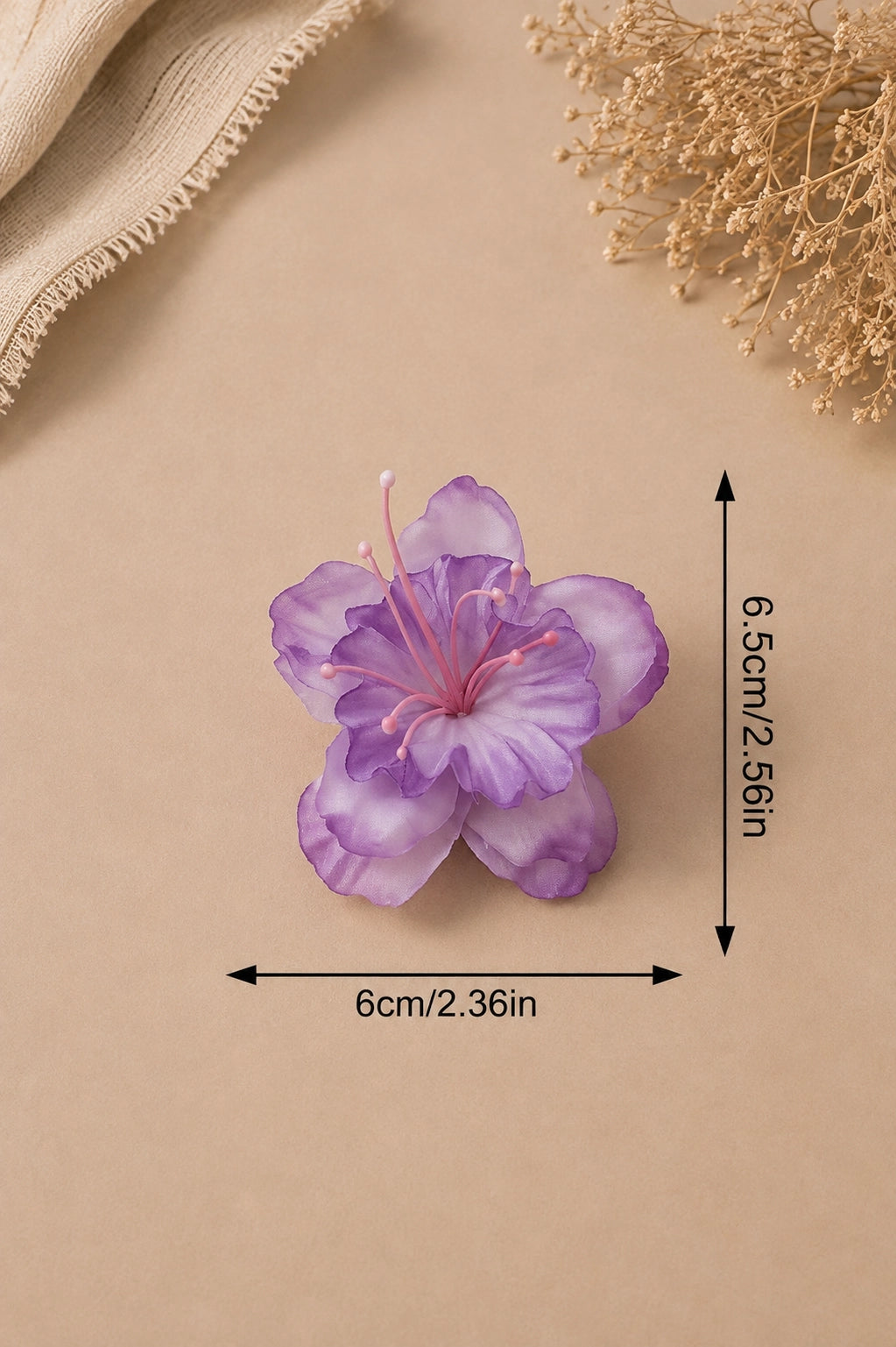 Flower Hair Clips