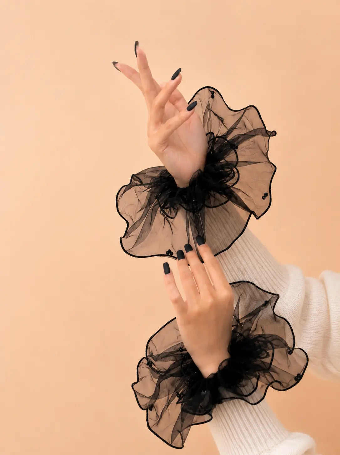 Sheer Lace Gloves