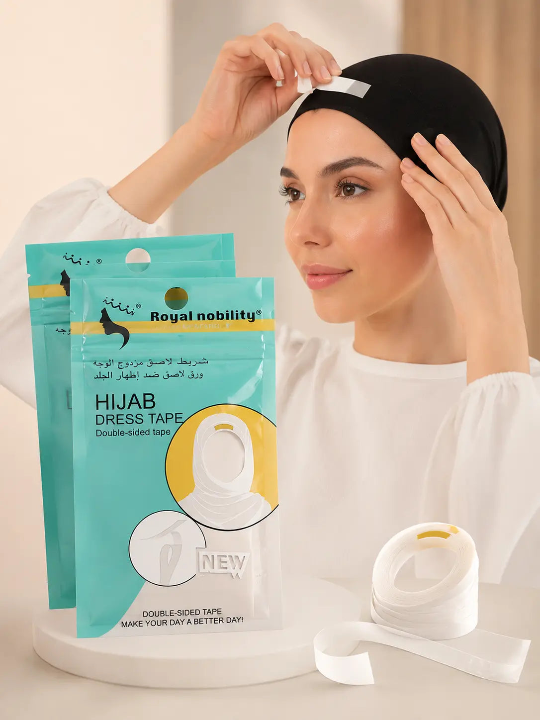 DOUBLE-SIDED HIJAB TAPE